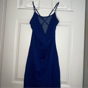 Blue dress